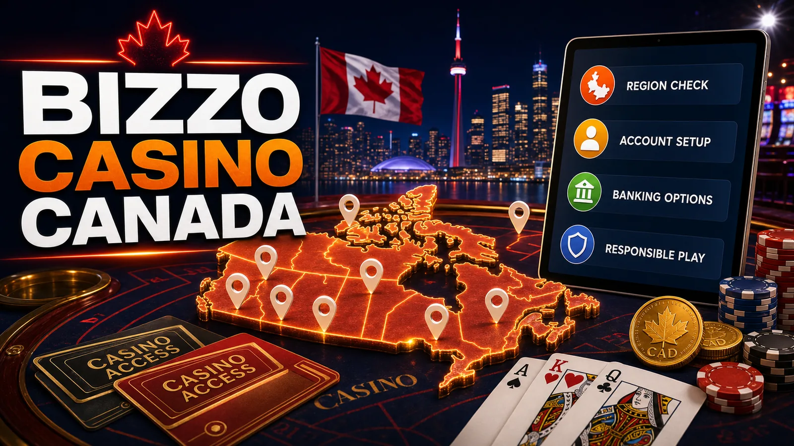 Bizzo Casino Canada content banner