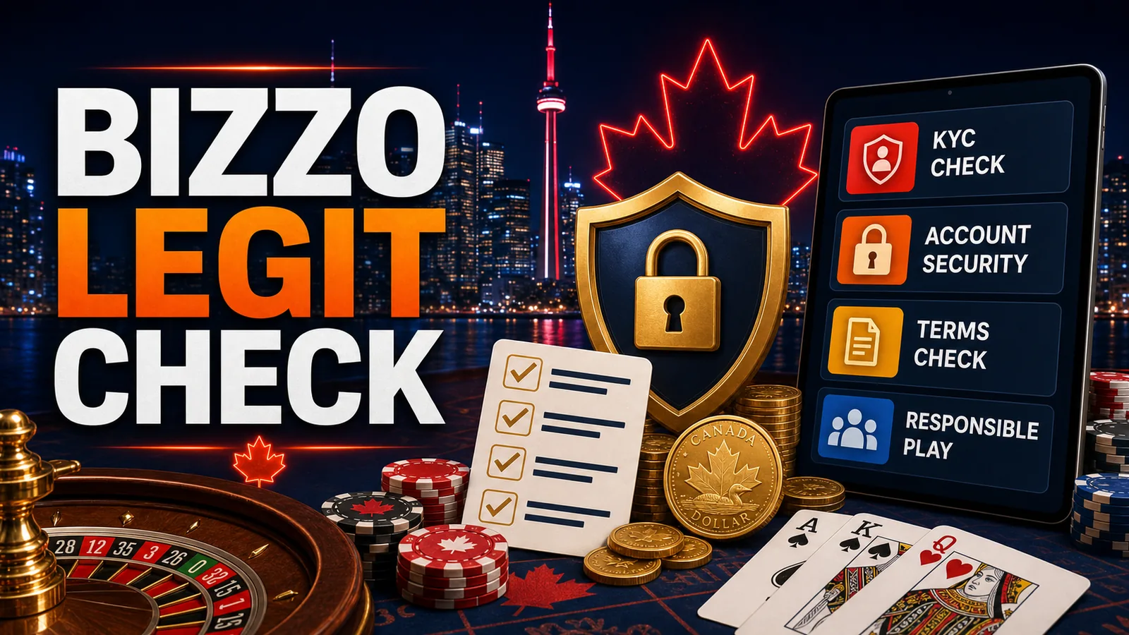 Is Bizzo Casino Legit in Canada? content banner