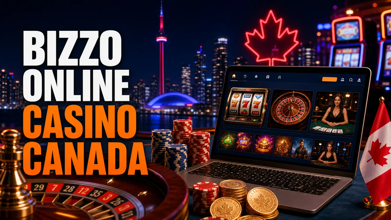 Bizzo Online Casino Canada content banner