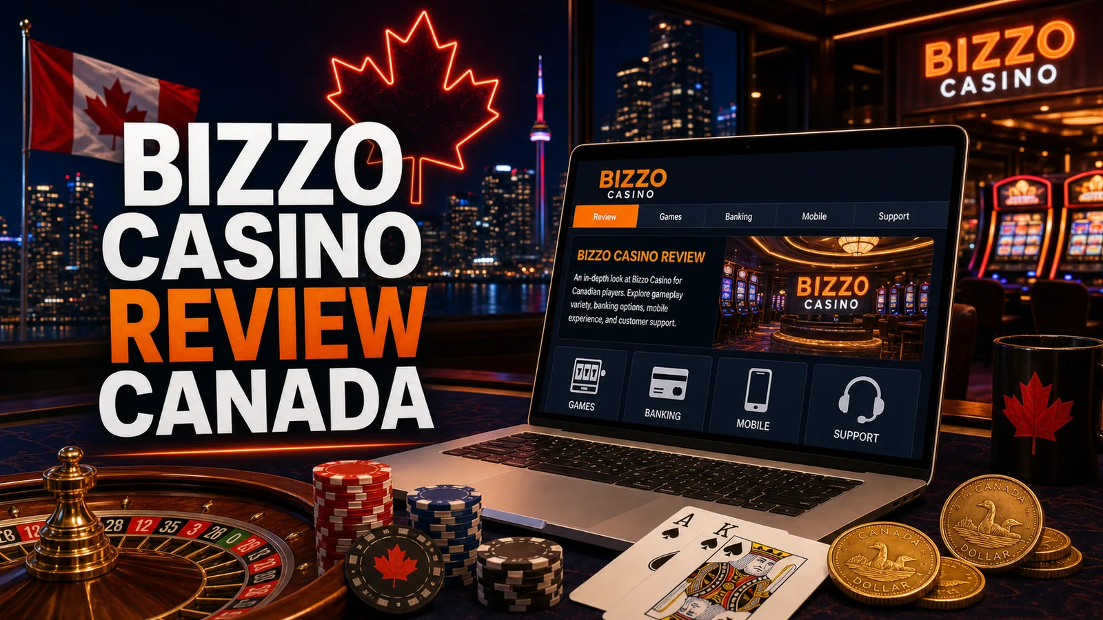 Bizzo Casino Review Canada content banner